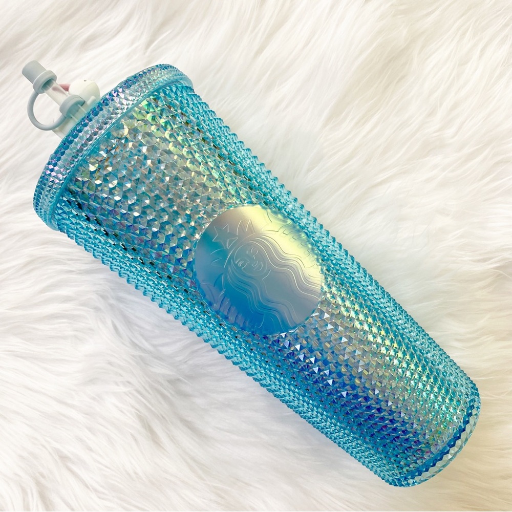 NWT Starbucks China Blue Bunny Studded Tumbler